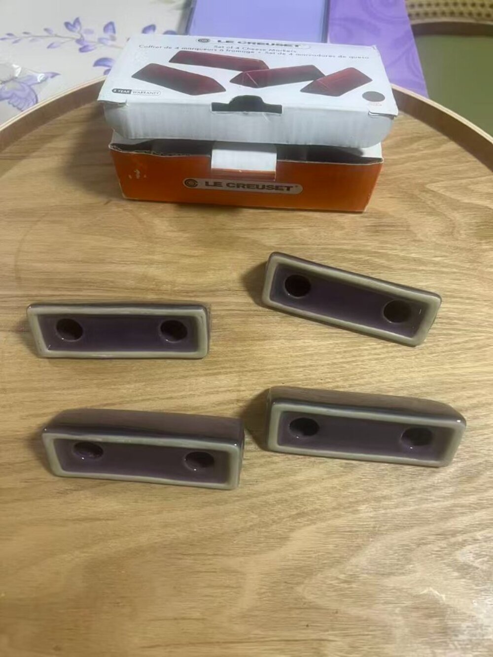 Le Creuset Cheese Markers - Set of 4 - Picture 4 of 6